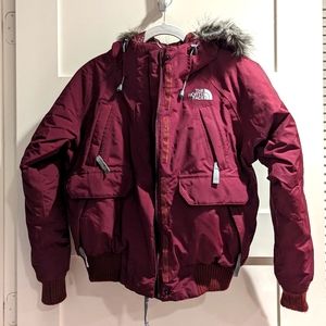 The North Face down jacket